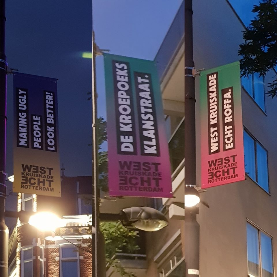 Discriminating Banners along the Kruiskade